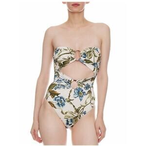 Zimmermann One Piece Aliane Double Ring Swimsuit  Size 8-10